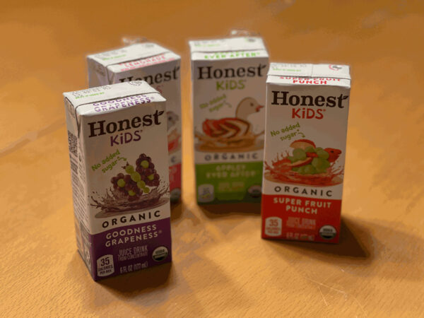 honest kids juice boxes