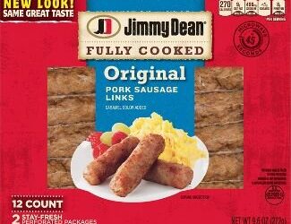 Jimmy Dean Original Fully Cooked Pork Sausage