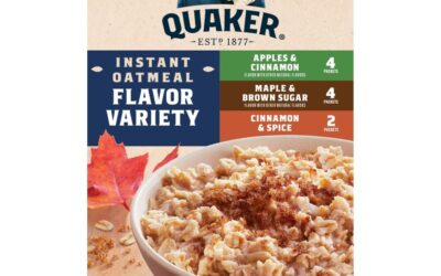 Quaker Instant Oatmeal Packs (Pick from 3 Flavors)