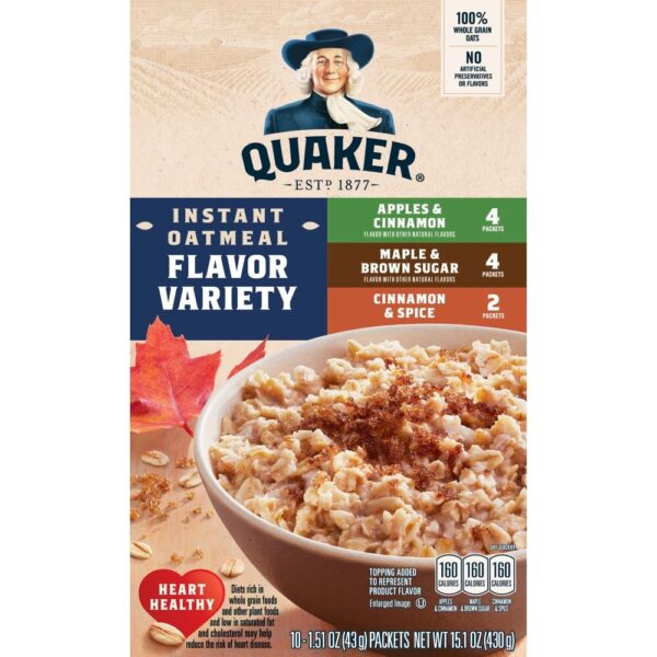 quaker oatmeal packs