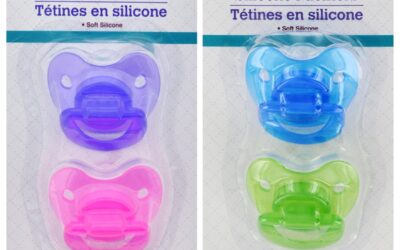 Angel of Mine Silicone Pacifiers, 2-ct. Pack