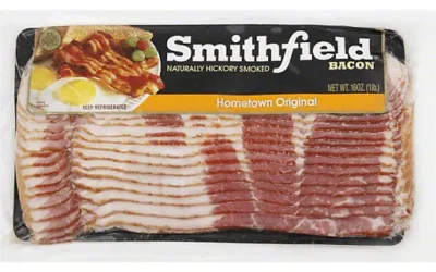 Smithfield Hometown Original Bacon, Naturally Hickory Smoked