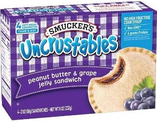 Smucker’s Frozen Uncrustables Sandwiches