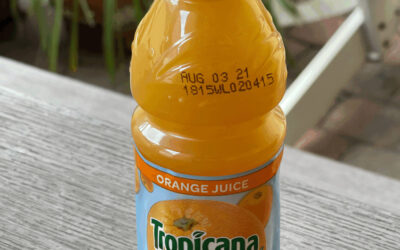 Tropicana Orange Juice, Four Individual Bottles