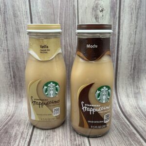 2 starbucks frappuccino bottled beverages