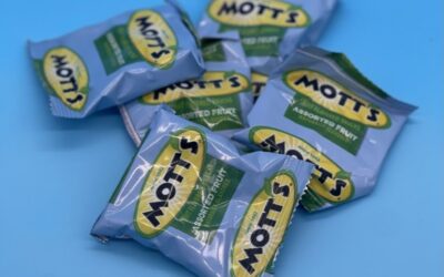 Mott’s Fruit Snack Packs, 5 each