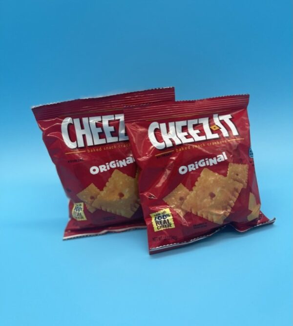 two cheez its individual snack packs