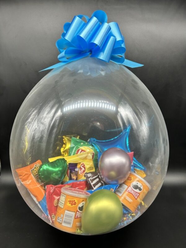 balloon stuffed gift standard snacks and treats