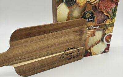 Engraved Charcuterie Board Gift Combo