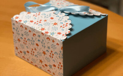 Flowered Gift Box