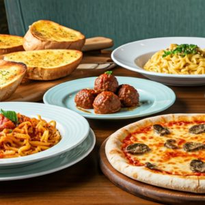 delicious full italian dinner package