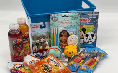 Kids Snack and Activity Basket