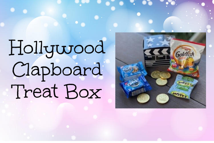 budget gifts hollywood clapboard treat box