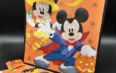 Halloween Mickey and Minnie Reusable Shopping Bag Base