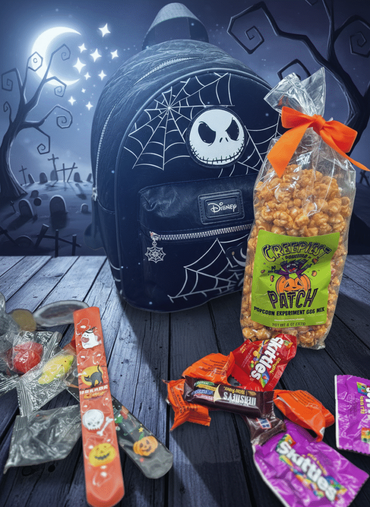 jack skellington backpack spooky treats gift