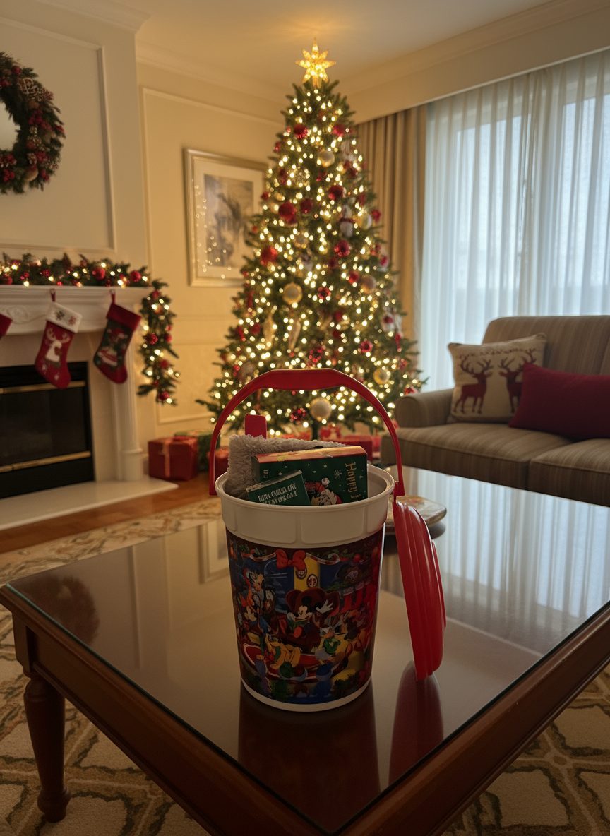 disney parks popcorn bucket holiday treats!