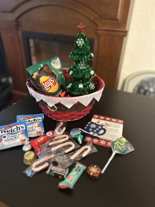 Santa's Enchanted Tree Basket