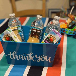 Beverage Filled Bin