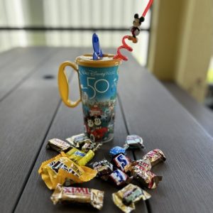 Disney Resort Refillable Mug and Treats