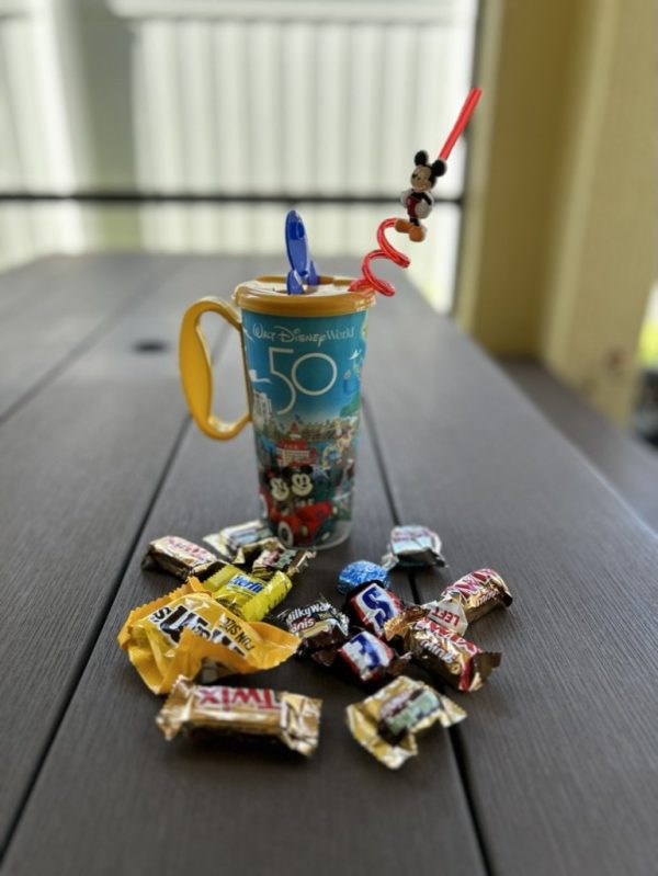 Disney Resort Refillable Mug and Treats