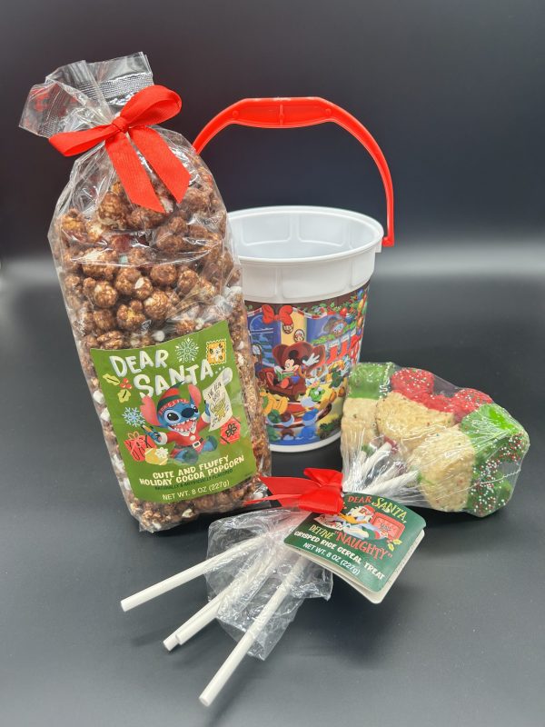 Disney Parks Popcorn Bucket - Holiday Treats!