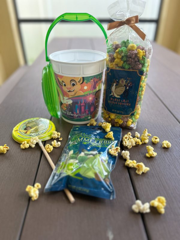 Disney Parks Popcorn Bucket With Disney Parks Snacks