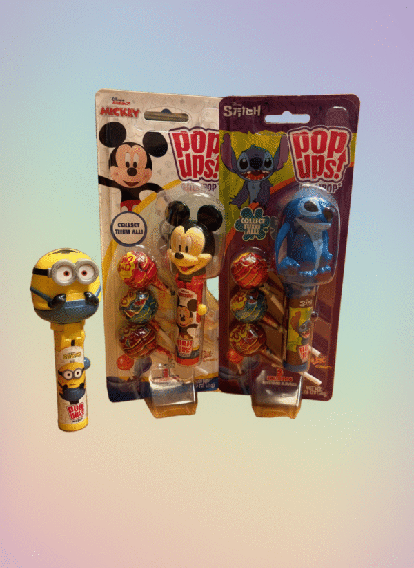 Pop Ups! Character Lollipops