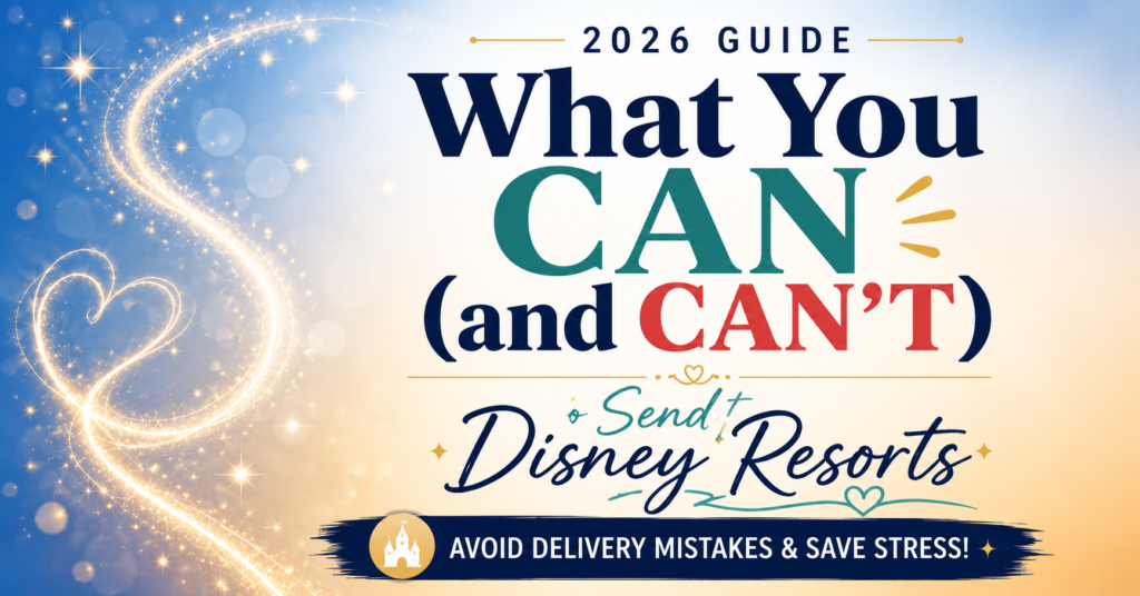 delivery to disney resorts